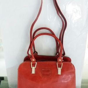Full Grain Women Shoulder Strap Handcary Bag